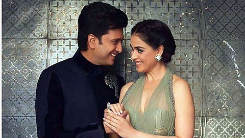 Genelia DSouza wishes Riteish Deshmukh on his birthday