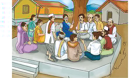 Grampanchyat-Meeting