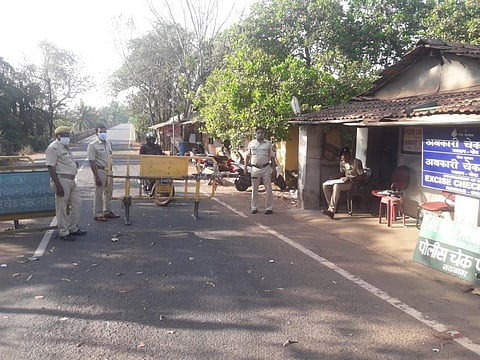 Maharashtra Goa Border Seal