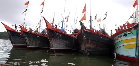 Boats from other states arrive at Devgad port