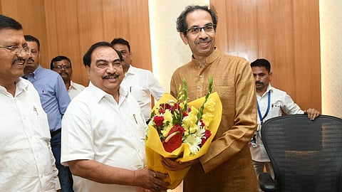 उद्धव ठाकरे यांच्या भेटीनंतर खडसेंची प्रतिक्रिया; म्हणाले...