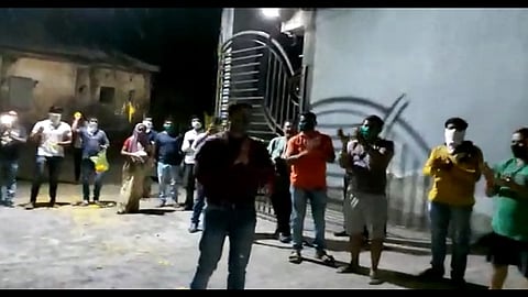 recovered corona patient return home at shahapur