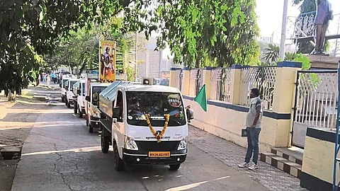 Latur Municipal Corporation Pay Homage To Saint Gadgebaba