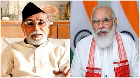 MG VAIDYA AND NARENDRA MODI
