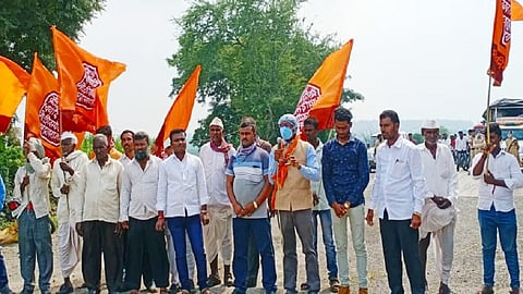 MNS Andolan In Nilanga
