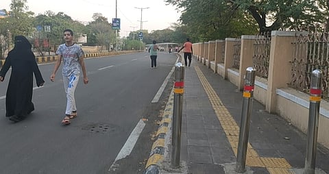 Citizens did not come to Morning Walk in Solapur because of Corona