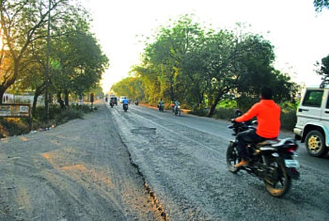 highway work in fourway