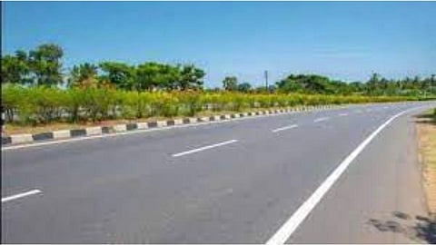 Work on Kalyan-Visakhapatnam National Highway has been started by the Highways Department