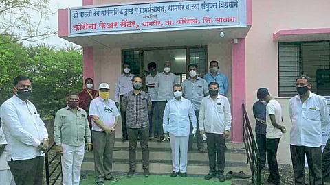 धामणेरचे कोरोना सेंटर इतरांना प्रेरणादायी : पालकमंत्री बाळासाहेब पाटील