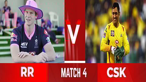 RRvs CSK, Rajasthan vs Chennai