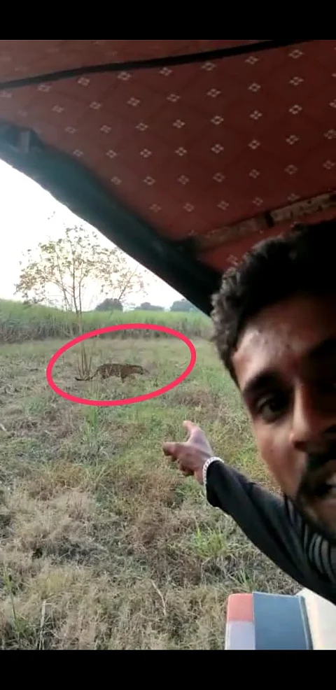 Tractor driver dares to dearing in Rahuri taluka