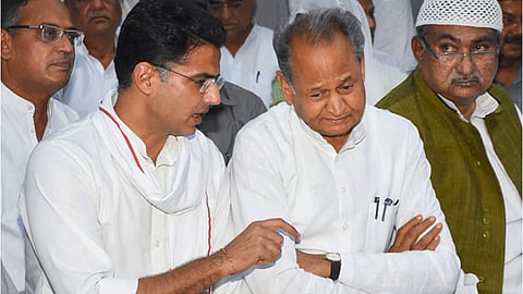 Rajasthan Political Crisis Sachin Pilot Returns To Jaipur Ashok Gehlot In Jaisalmer