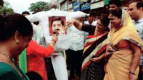 A complaint filed against BJP MLA Ram Kadam in Barshi