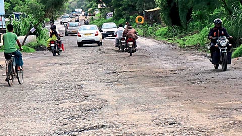 हिंजवडी- माणकडून जाणाऱ्या रस्त्याचे संग्रहित छायाचित्र.