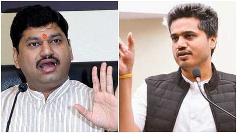 MLA Rohit Pawar meet on Minister Dhananjay Munde