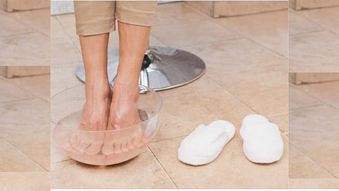 homemade foot soak for smelly feet