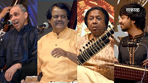 स्वरसागर संगीत महोत्सव : बहारदार संतूर, सतारवादनानं रसिक मंत्रमुग्ध