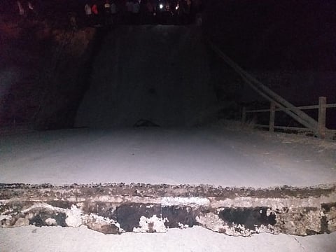 Solapur Satara road Bridge over collapsed
