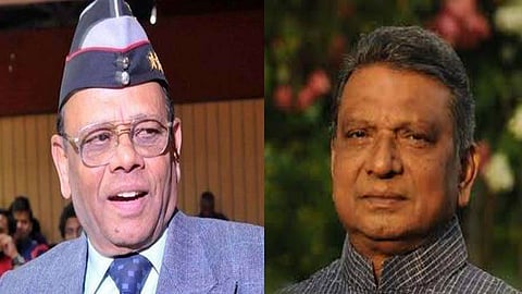 Suryadatta Lifetime achievement award declare to Left D B Shekatkar and Vikas Amte