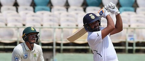 Twiiter erupts as Rohit Sharma scores half century in 1st innings as opener