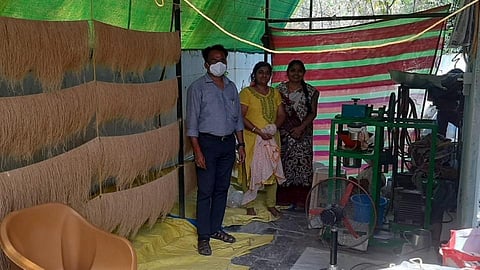 Under the National Urban Livelihood Campaign, women self-help groups have achieved success in the industry.jpg