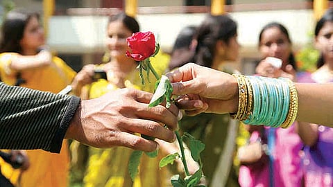 Valentines Day couple