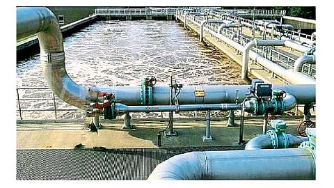 waste water treatment project