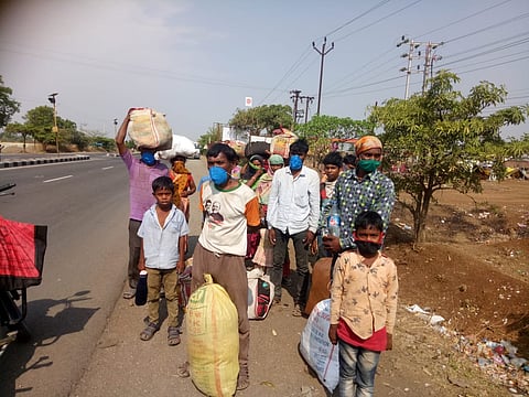 Aurangabad-Corona virus caused laborers to walk 250 miles,