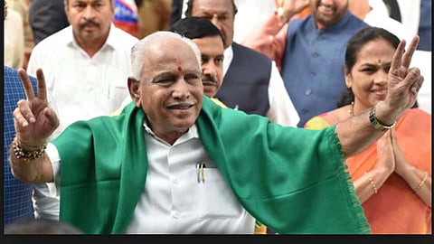कर्नाटकात पुन्हा 'कमळ'; येडियुरप्पा नवे मुख्यमंत्री