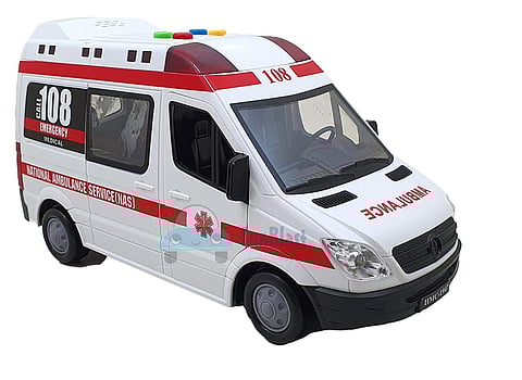 Unpleasant act done by the doctor in the ambulance