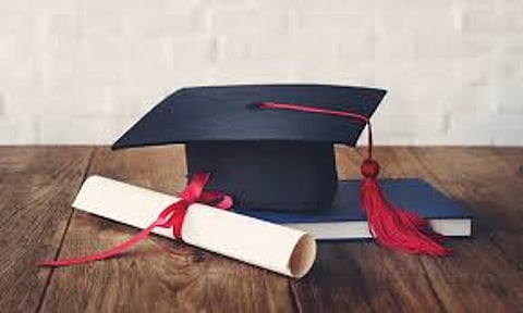 Despite being disabled, he became a young graduate