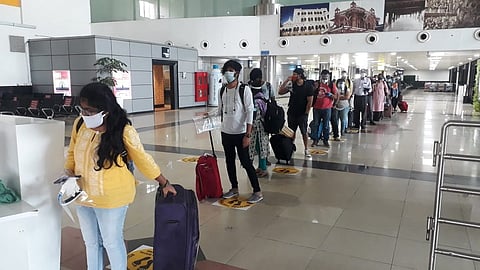 coronavirus lockdown lohegaon airport getting busy