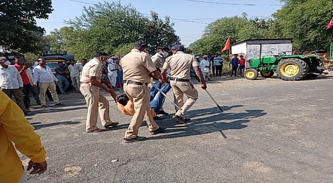 composite reaction to bharat band agitation in amravati