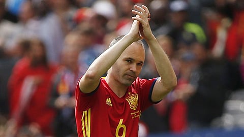Iniesta retires from international football
