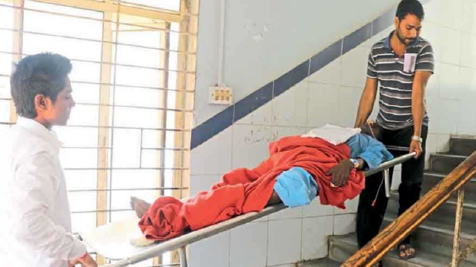 problems regarding CPR hospital kolhapur about patients transfer to one department to other in hospital area