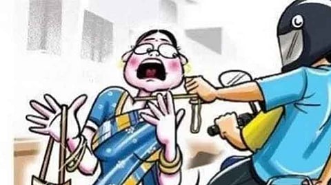 Chain snatcher latest marathi news