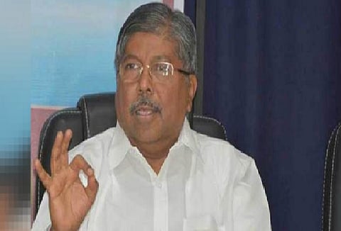 chandrakant patil criticized mahavikas aghadi government on metro car shed issue