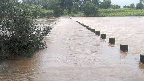 In Chandgad Taluka Floods For The Second Time In Ten Days Kolhapur Marathi News