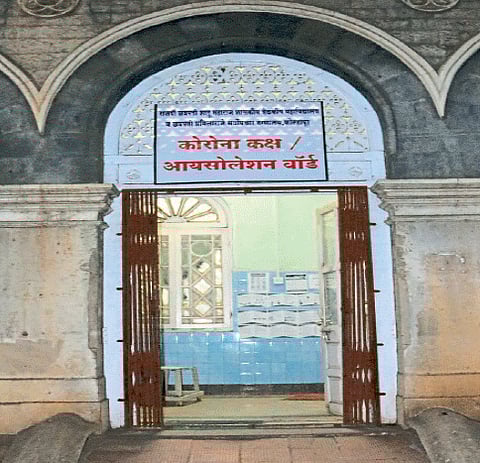 Corona Casepaper separate room in Government hospitals kolhapur marathi news
