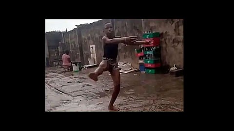 nigerian boy barefoot best ballet performance video viral