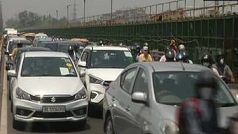 Lockdown 4.0,   Traffic jam, Delhi, Noida