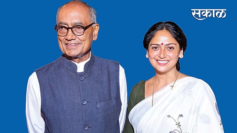 digvijay-singh-with-wife-amrita Rai