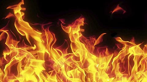 Akola News: A huge fire broke out in the godown of a spinning mill