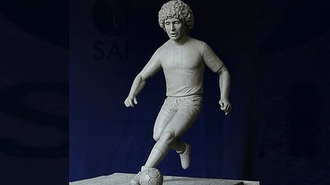 football player Diego Armando Maradona kolhapur