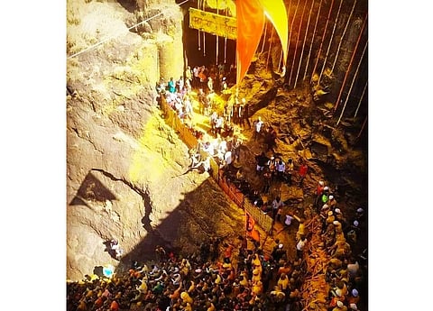 छत्रपतींच्या दृष्टीहीन मावळ्याकडून हडसर किल्ल्याची सुरक्षा!