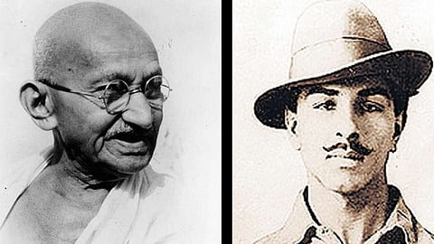 gandhi and bhagatsingh