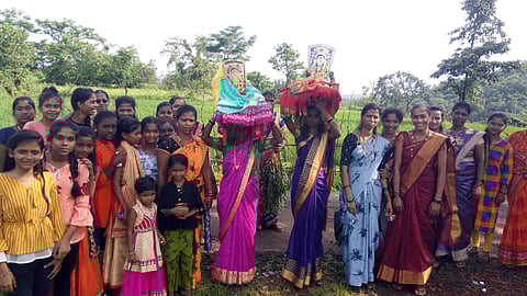gauri aagman in maharashtra