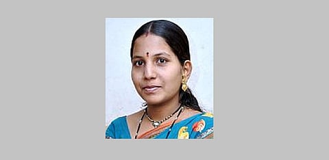The woman shot herself at Gadchiroli