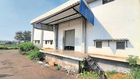 450 kg of rice was stolen from a godown in Jat