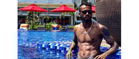 Hardik Pandya gets a new tattoo of Lion on his hand